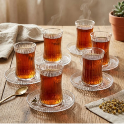 Cup and Saucer Set - 6 Pcs